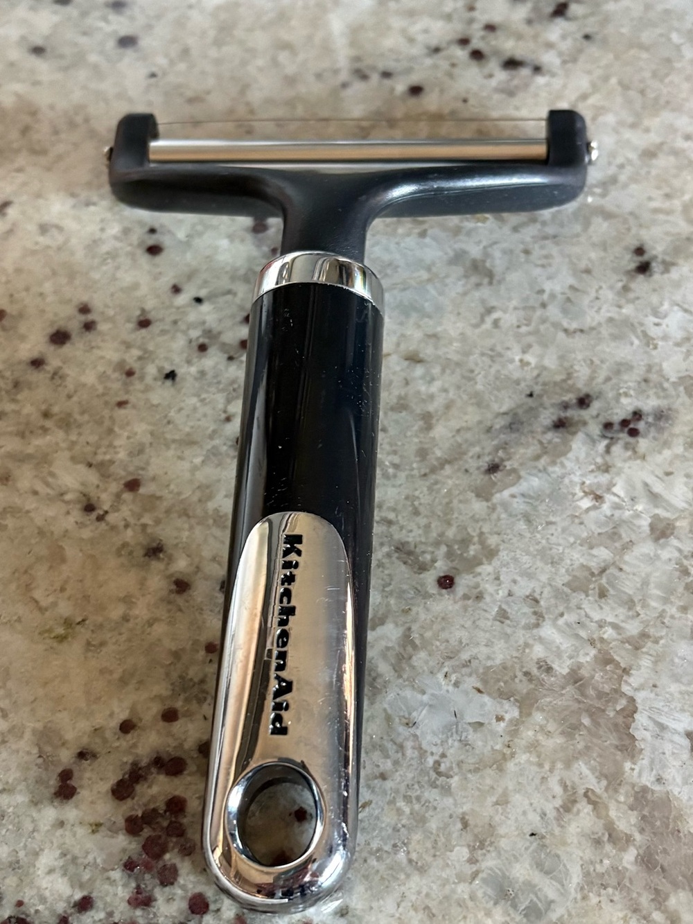 KitchenAid Cheese Slicer Classic Wide Stainless Wire Sturdy Tool Black & Silver